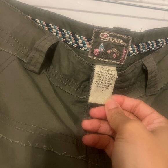 Vintage Y2K Army Green  Skirt | 7 - Picture 3 of 5